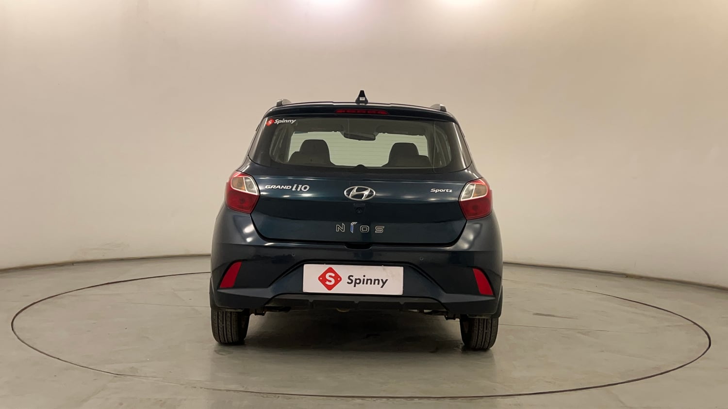 Used 2021 Hyundai Grand i10 Nios Sportz AMT 1.2 Kappa VTVT Petrol Automatic exterior BACK VIEW