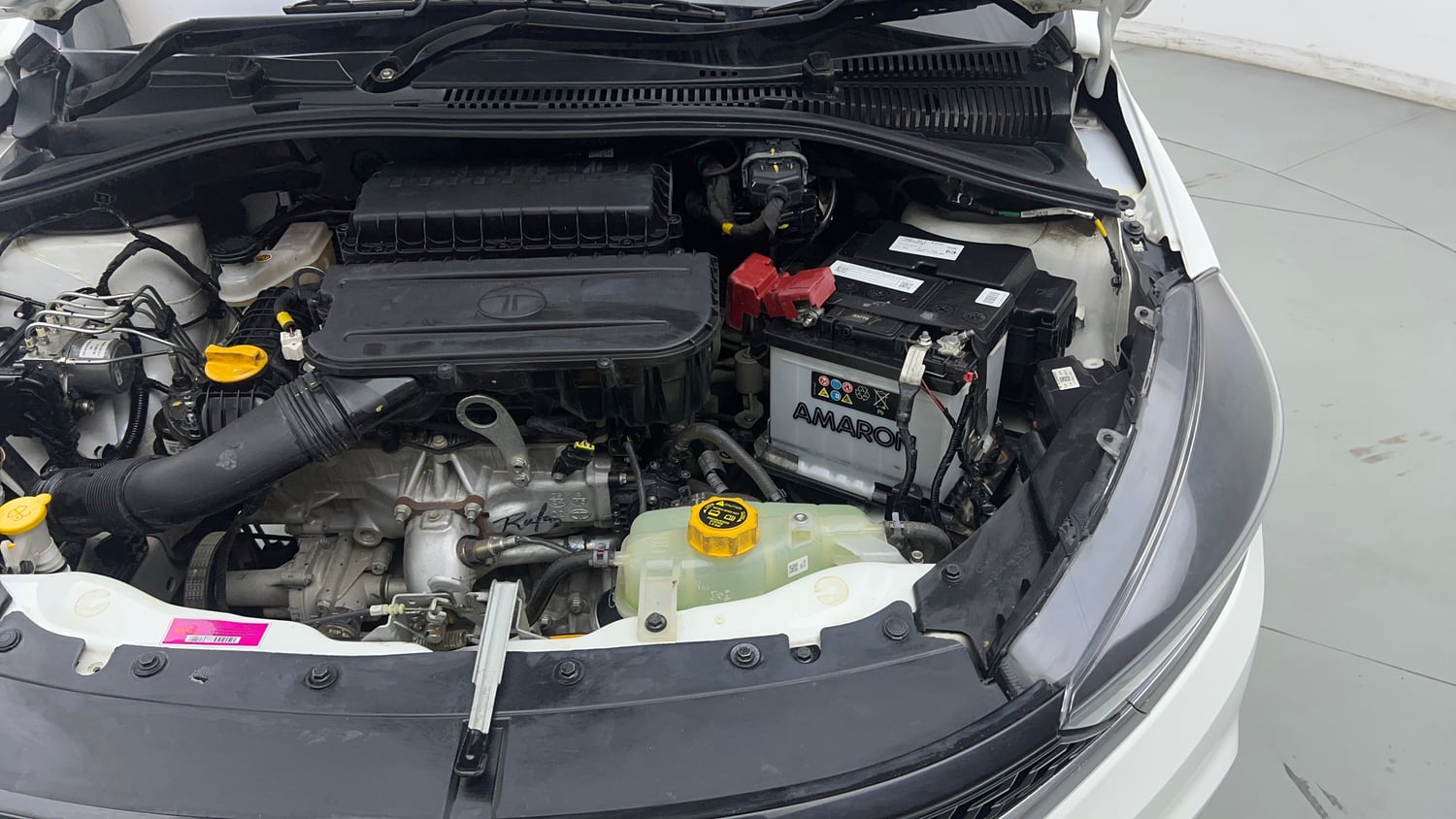 Used 2025 Tata Tiago XE Petrol Manual engine ENGINE LEFT SIDE VIEW