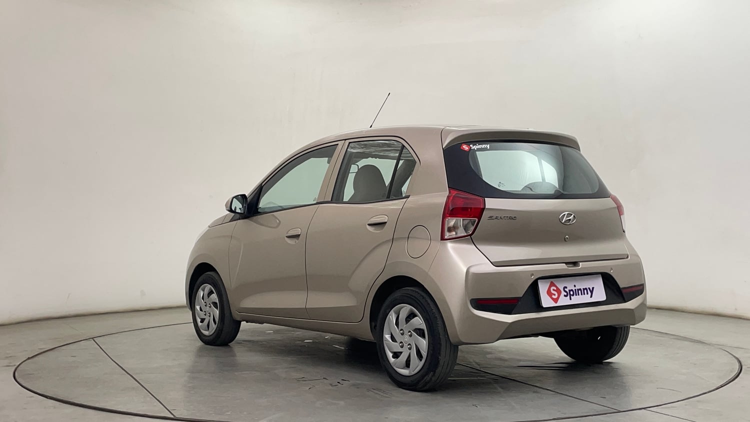 Used 2022 Hyundai Santro Sportz Petrol Manual exterior LEFT REAR CORNER VIEW