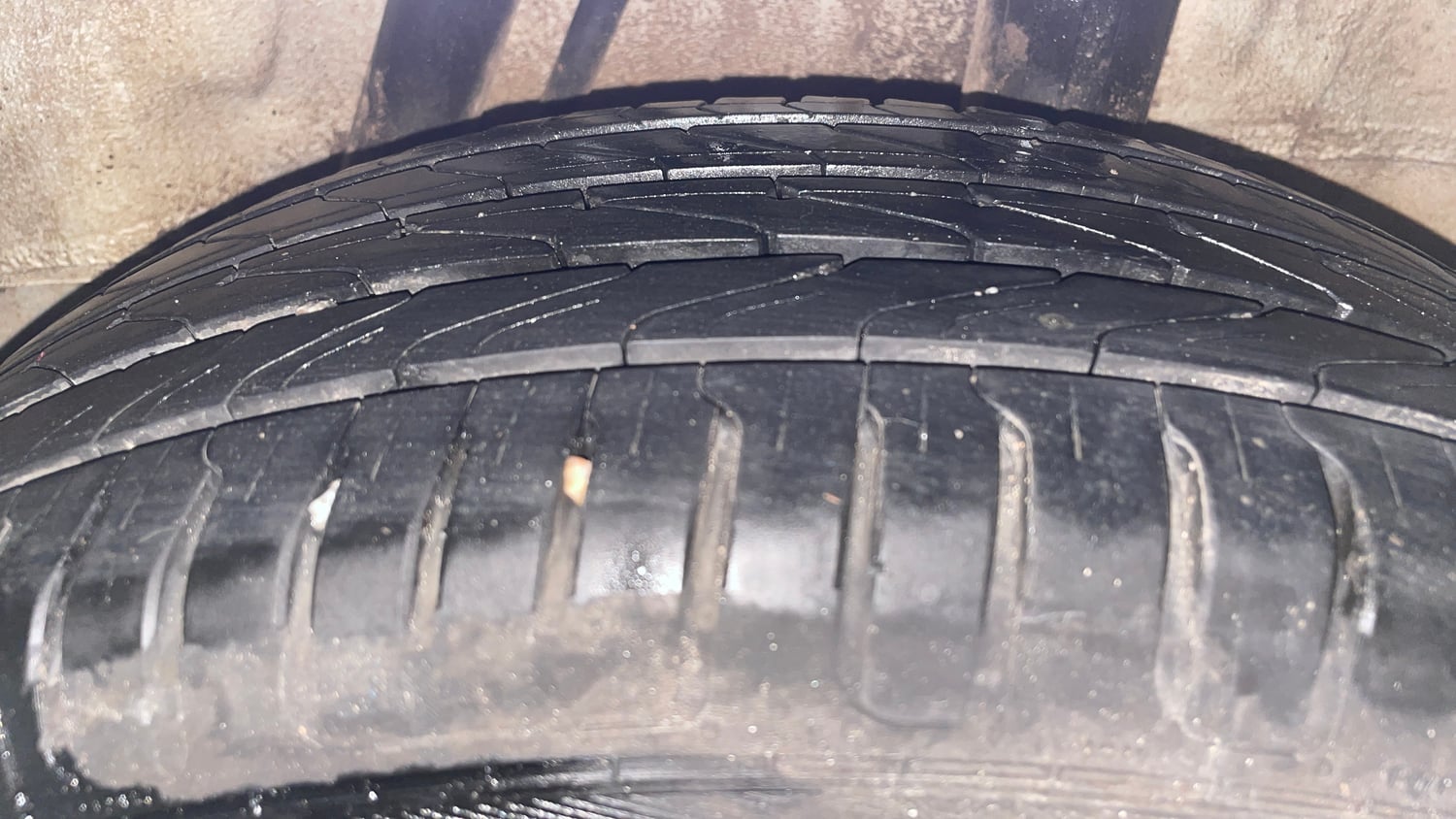 Used 2016 Honda City VX CVT Petrol Automatic tyres LEFT REAR TYRE TREAD VIEW