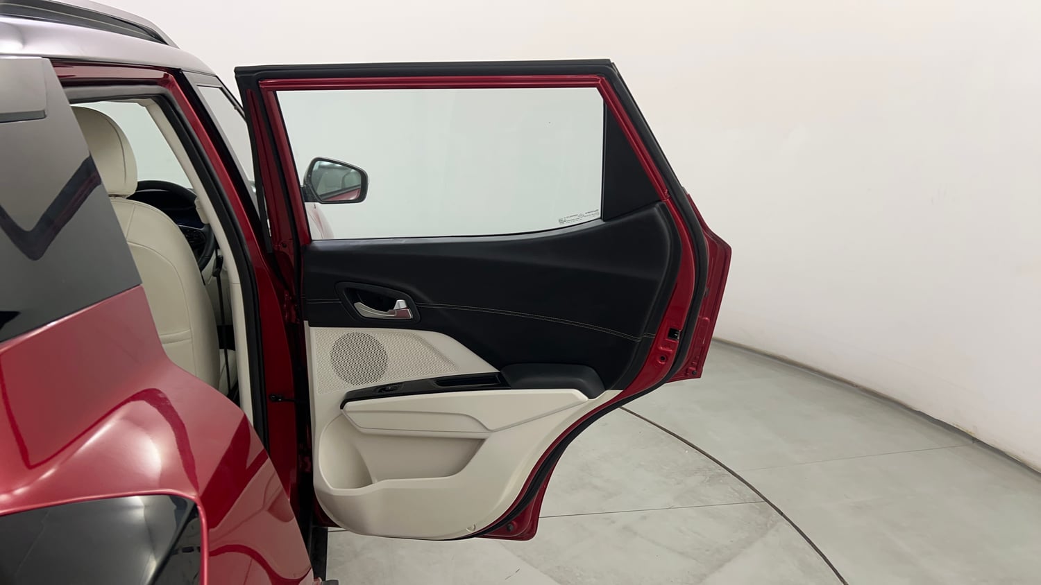 Used 2024 Mahindra XUV 3XO AX7 1.2 Petrol AT Petrol Automatic interior RIGHT REAR DOOR OPEN VIEW