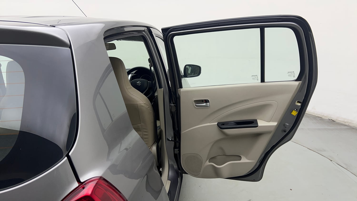 Used 2018 Maruti Suzuki Celerio ZXi (O) AMT Petrol Automatic interior RIGHT REAR DOOR OPEN VIEW
