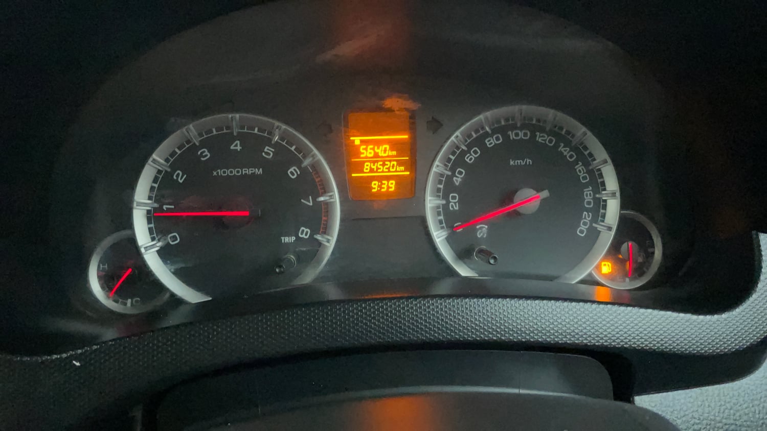 Used 2014 Maruti Suzuki Swift VXI CNG (Outside Fitted) Cng Manual interior CLUSTERMETER VIEW