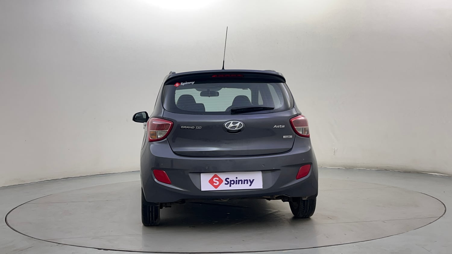 Used 2015 Hyundai Grand i10 Asta 1.2 Kappa VTVT Petrol Manual exterior BACK VIEW