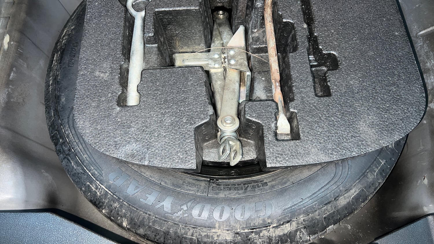 Used 2023 Honda Elevate VX MT Petrol Manual tyres SPARE TYRE VIEW
