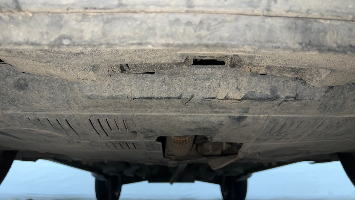Used 2019 Jeep Compass Longitude (O) 1.4 Petrol AT Petrol Automatic extra FRONT LEFT UNDERBODY VIEW