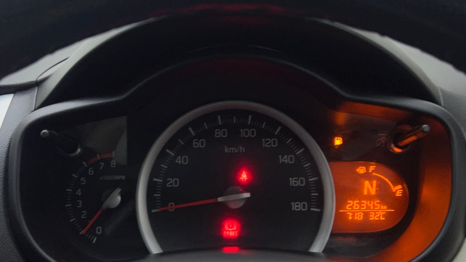 Used 2018 Maruti Suzuki Celerio ZXi (O) AMT Petrol Automatic interior CLUSTERMETER VIEW