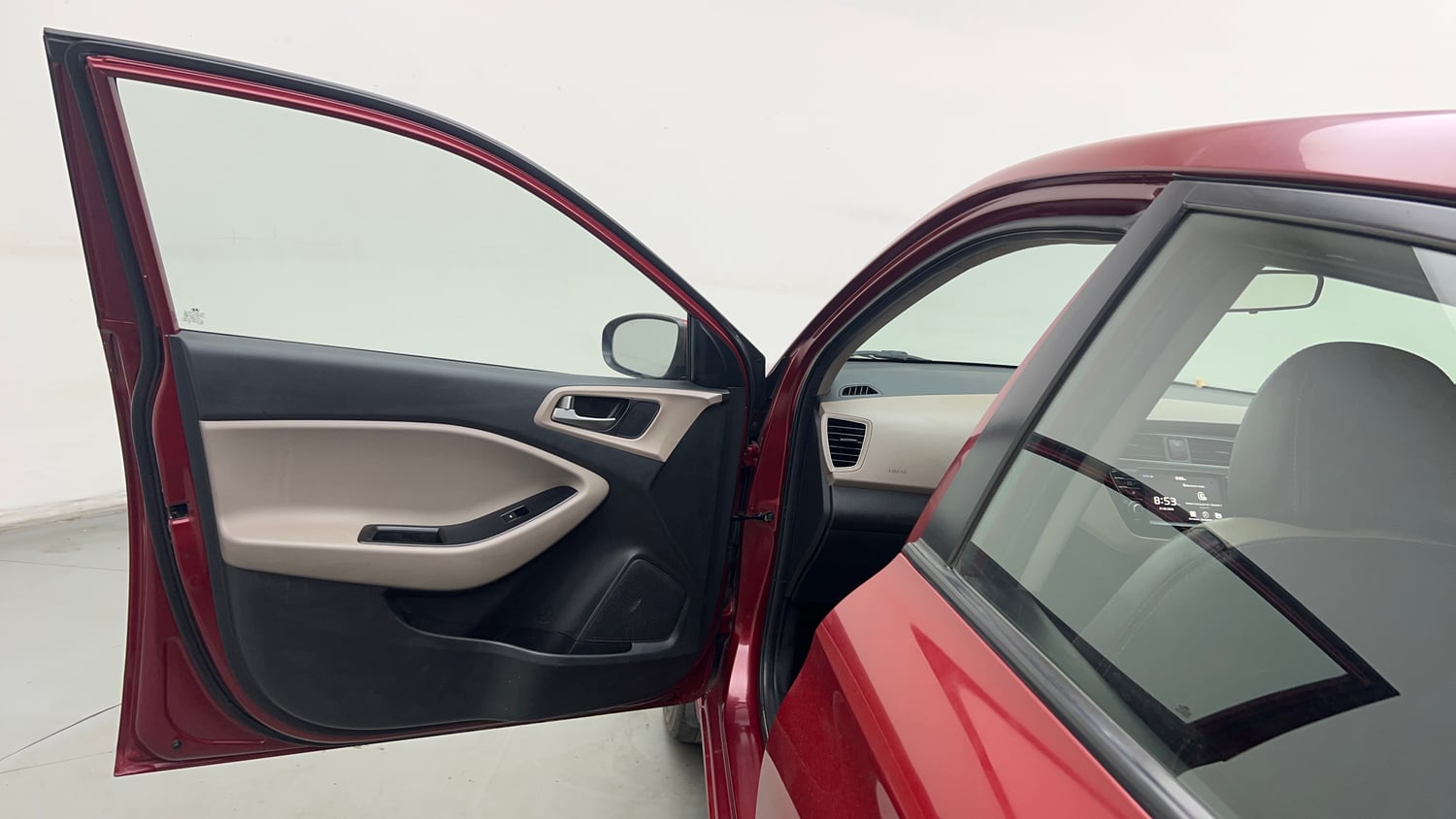 Used 2019 Hyundai Elite i20 Sportz Plus 1.2 Petrol Manual interior LEFT FRONT DOOR OPEN VIEW