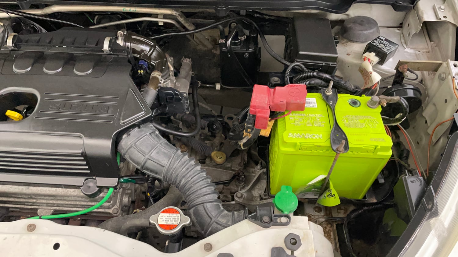 Used 2017 Maruti Suzuki Celerio ZXi Petrol Manual engine ENGINE LEFT SIDE VIEW