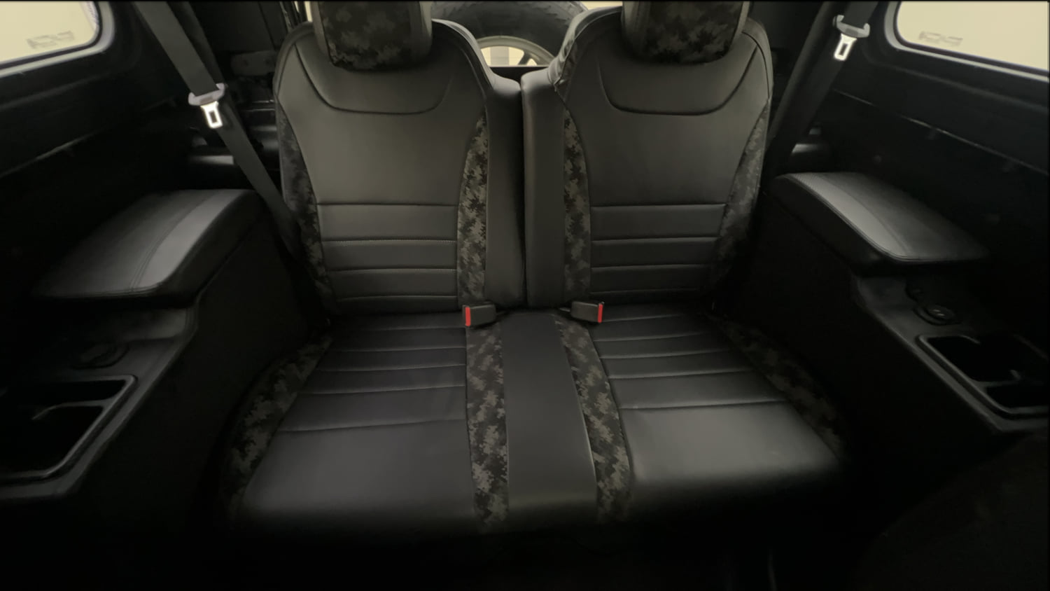 Used 2023 mahindra Thar LX Hard Top Petrol MT 4WD Petrol Manual interior REAR SEAT CONDITION VIEW