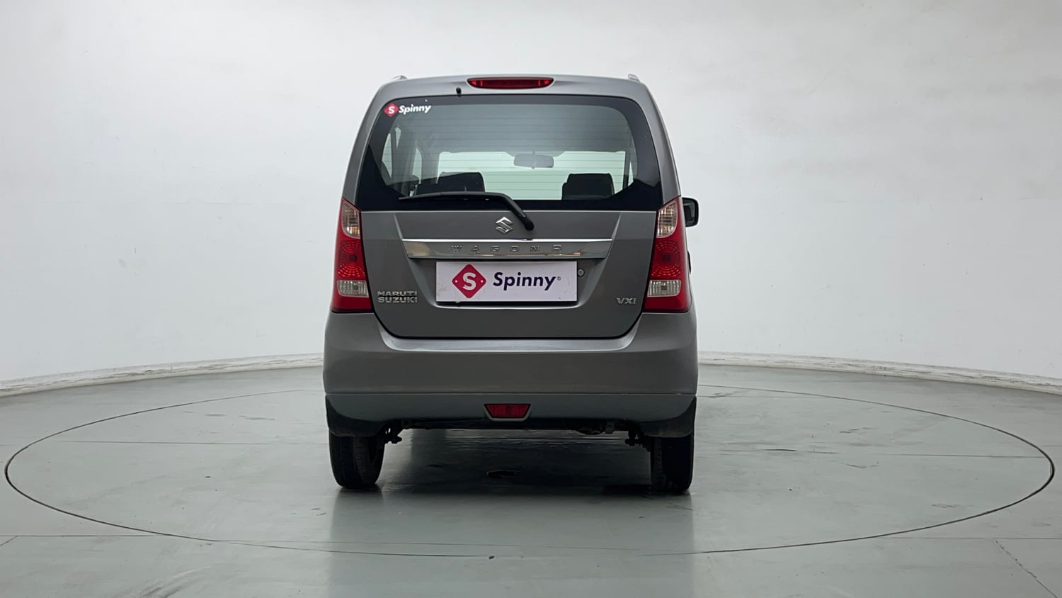 Used 2013 Maruti Suzuki Wagon R VXI Petrol Manual exterior BACK VIEW