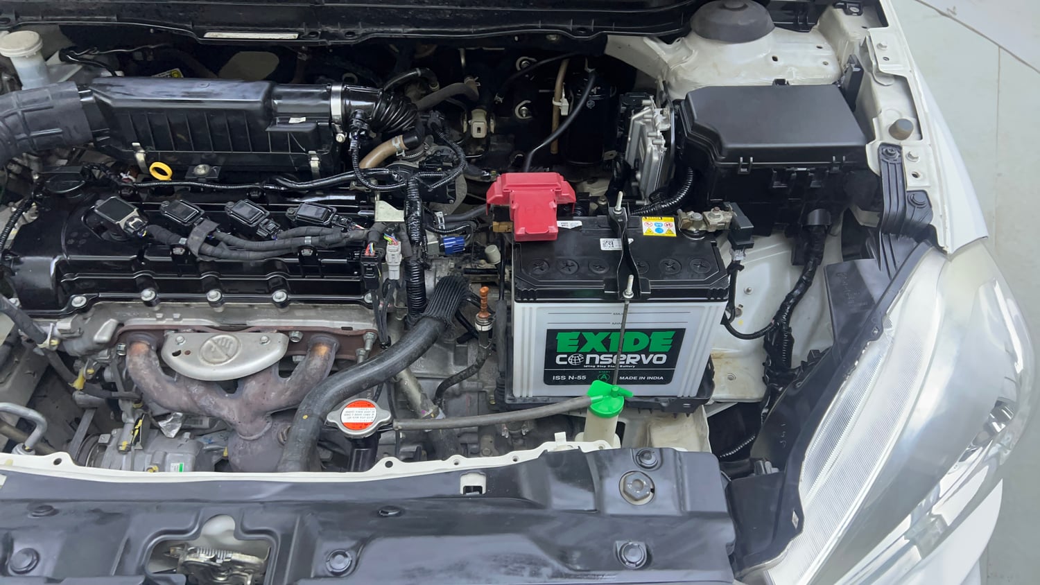 Used 2021 Maruti Suzuki S-Cross Zeta AT Petrol Automatic engine ENGINE LEFT SIDE VIEW