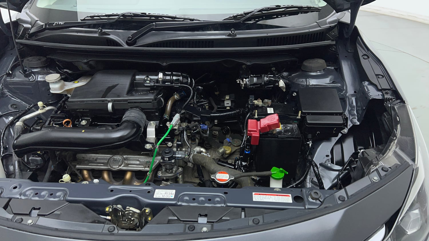 Used 2023 Maruti Suzuki Baleno Alpha MT Petrol Manual engine ENGINE LEFT SIDE VIEW