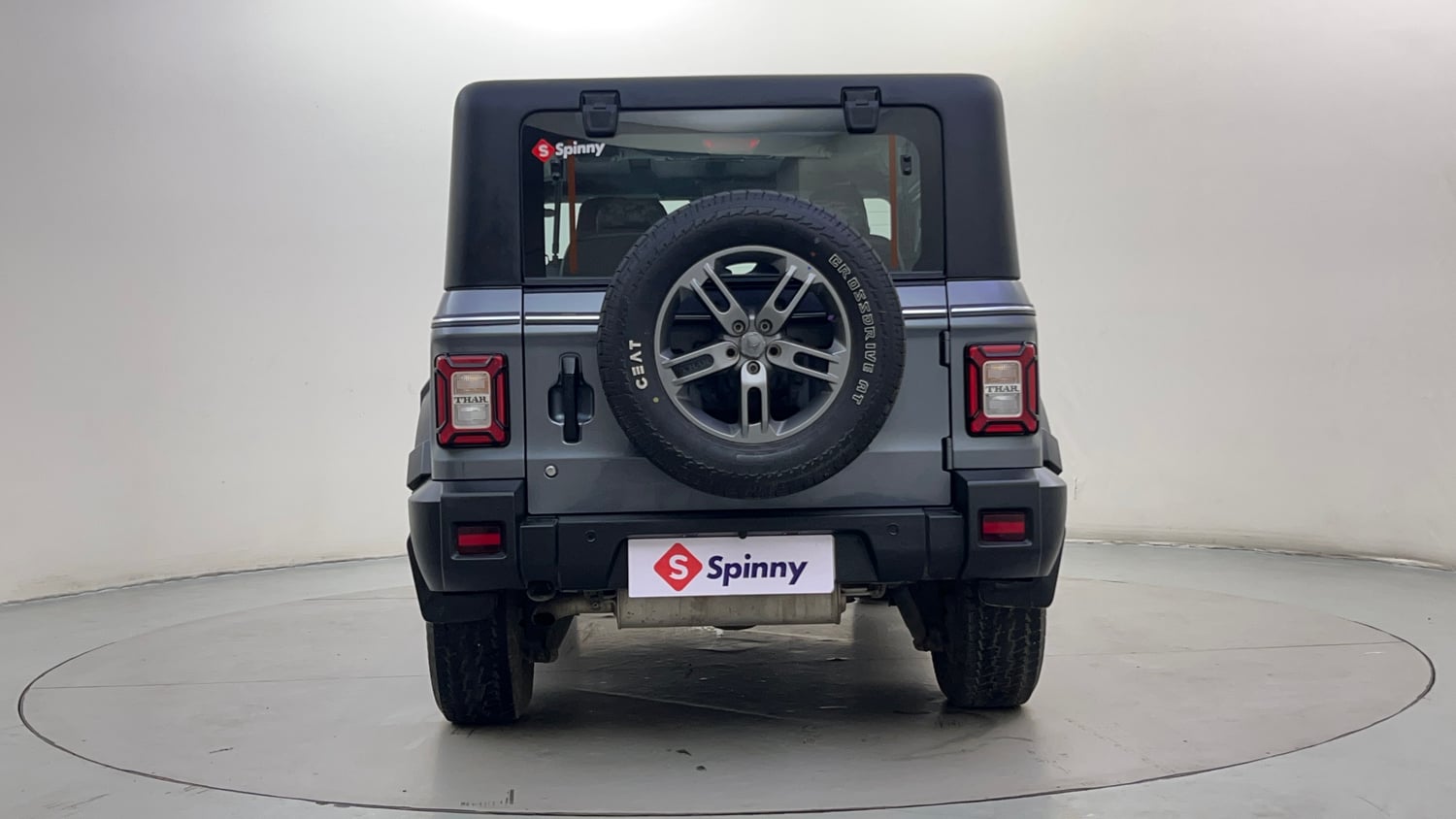 Used 2023 mahindra Thar LX Hard Top Petrol MT 4WD Petrol Manual exterior BACK VIEW