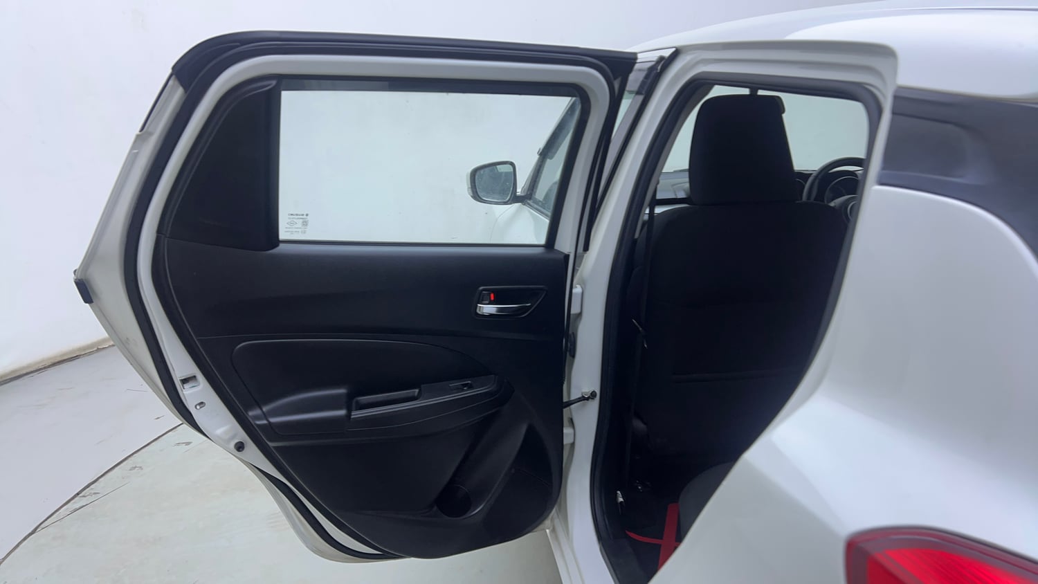 Used 2020 Maruti Suzuki Swift ZXi AMT Petrol Automatic interior LEFT REAR DOOR OPEN VIEW