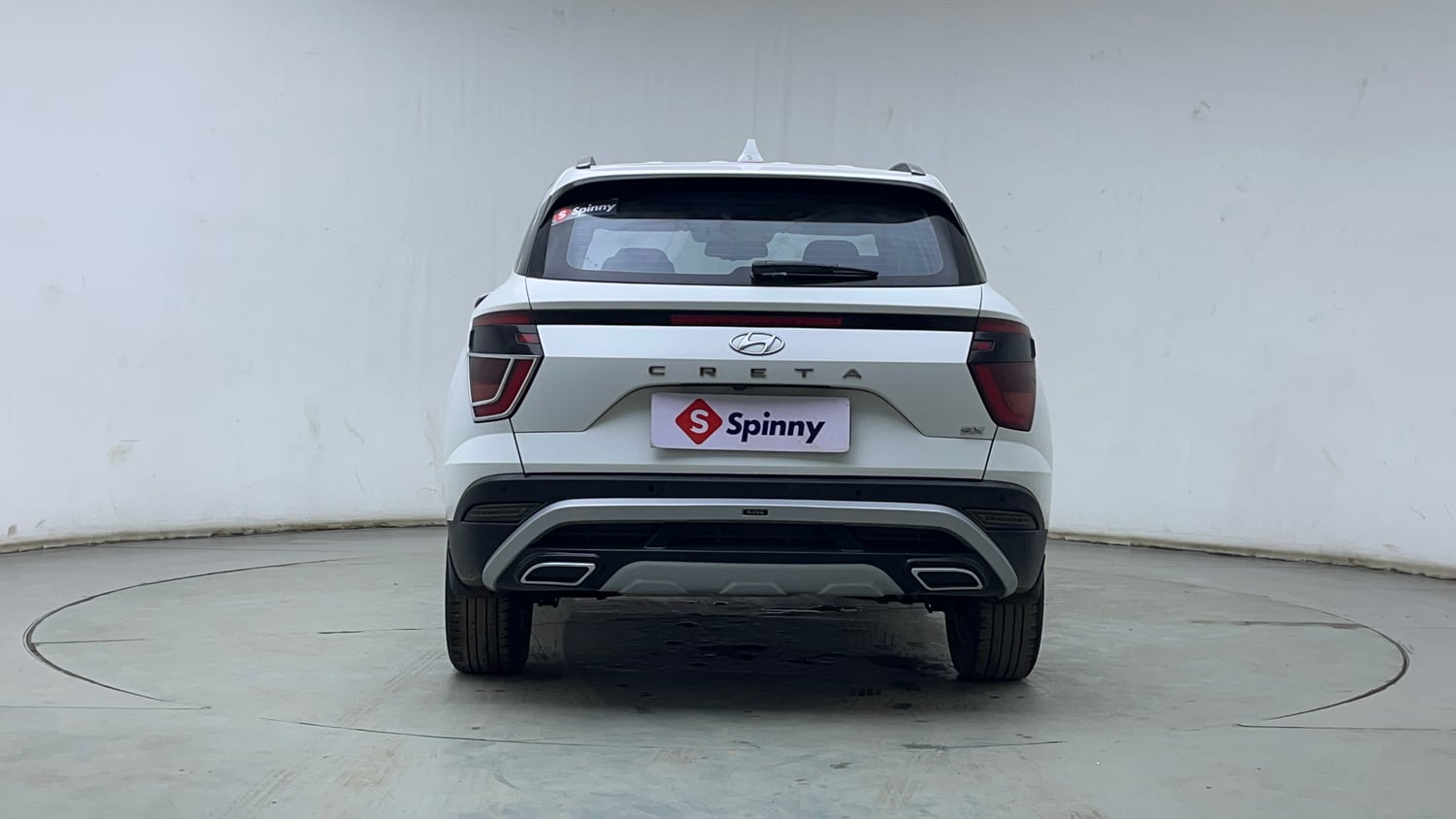 Used 2023 Hyundai Creta SX 1.5 Petrol Petrol Manual exterior BACK VIEW