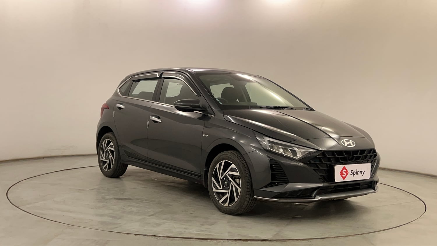 Used 2025 Hyundai New i20 Asta (O) 1.2 IVT Petrol Automatic exterior RIGHT FRONT CORNER VIEW