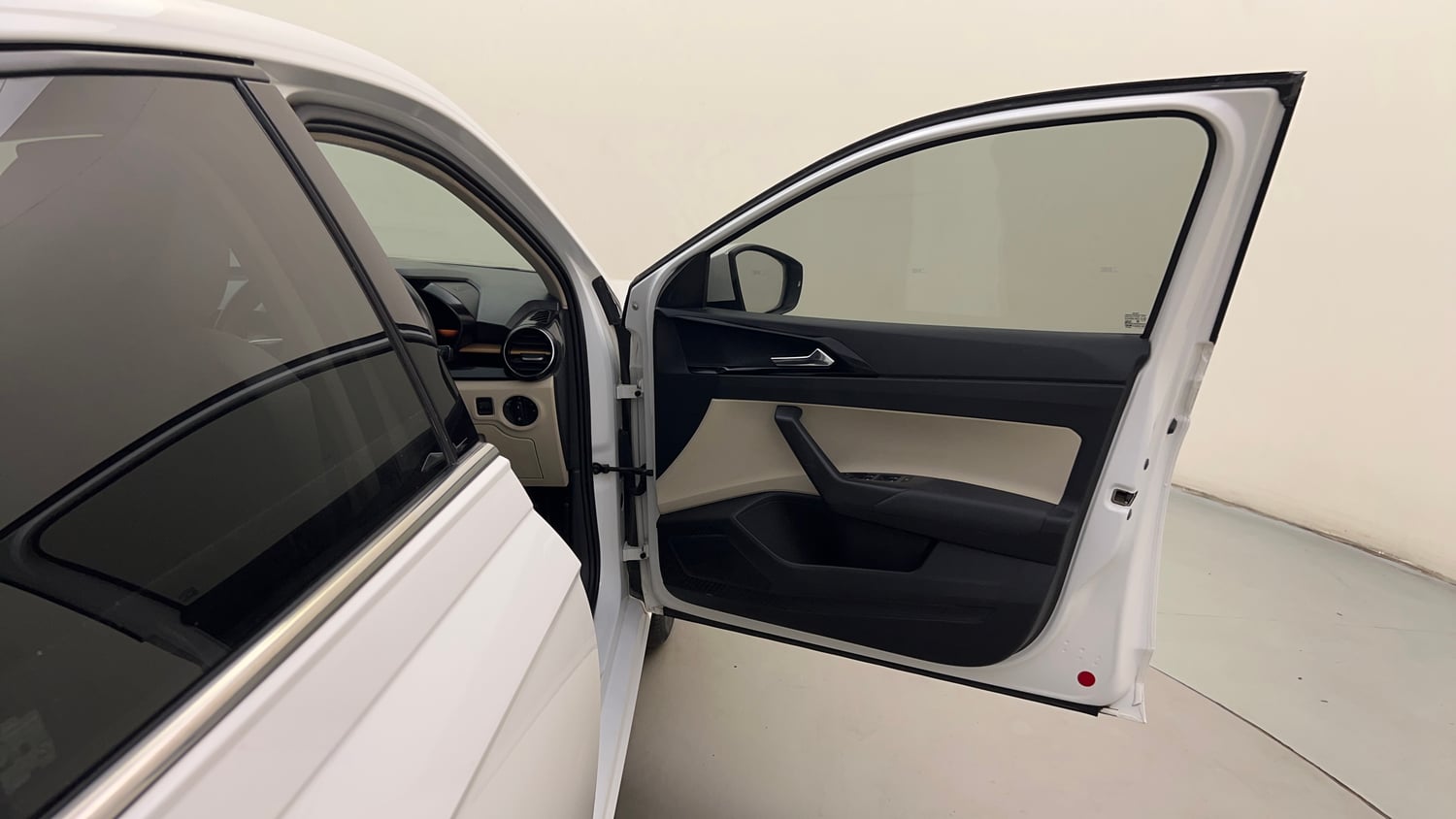 Used 2024 Skoda Slavia Style 1.5L TSI DSG Petrol Automatic interior RIGHT FRONT DOOR OPEN VIEW