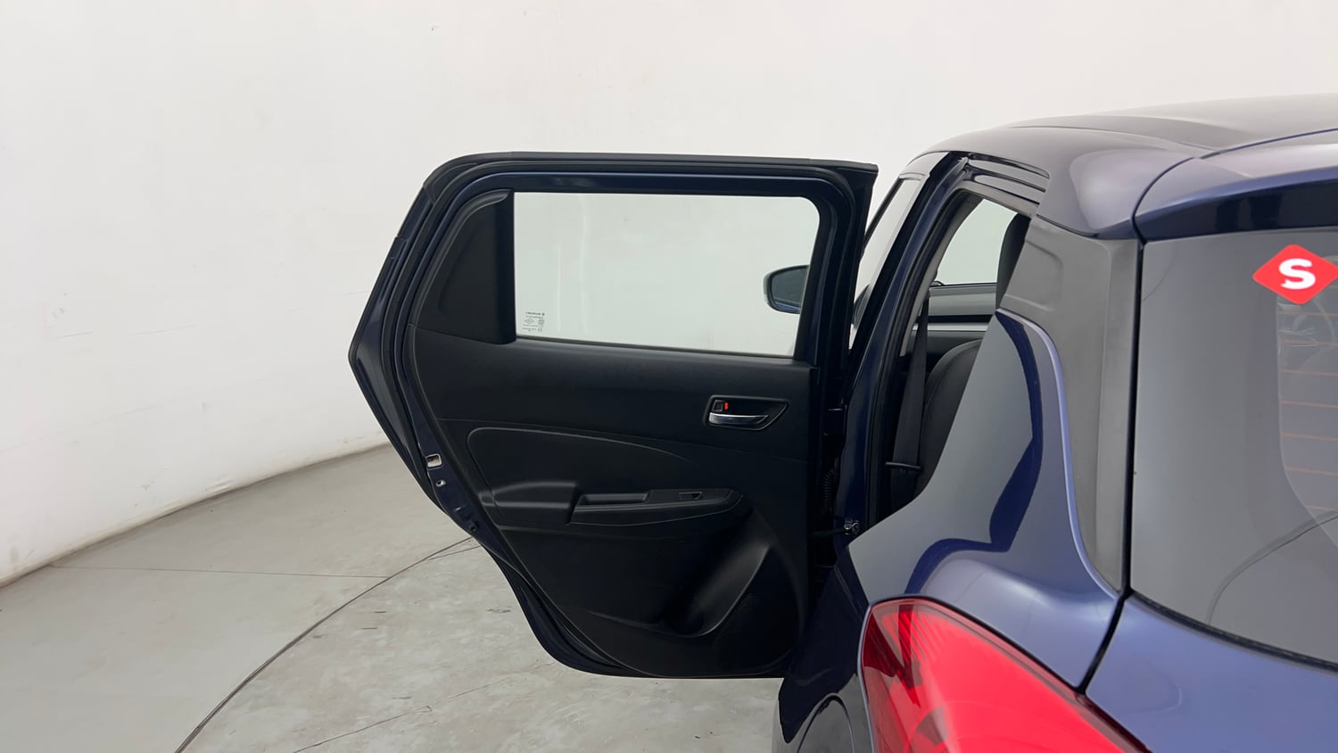 Used 2018 Maruti Suzuki Swift ZXi AMT Petrol Automatic interior LEFT REAR DOOR OPEN VIEW