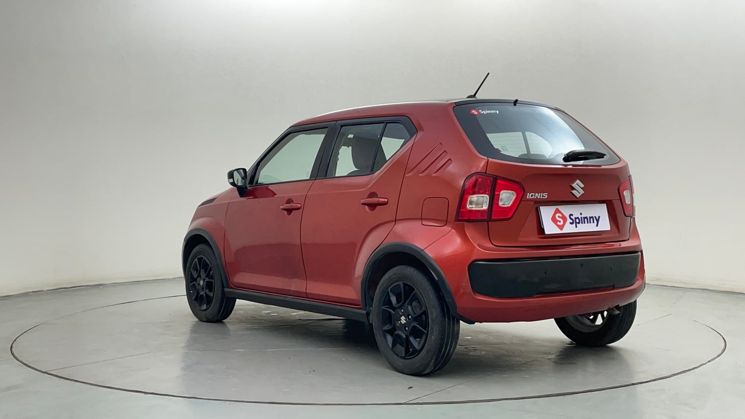 Used 2017 Maruti Suzuki Ignis Zeta 1.2 AMT Petrol Automatic exterior LEFT REAR CORNER VIEW