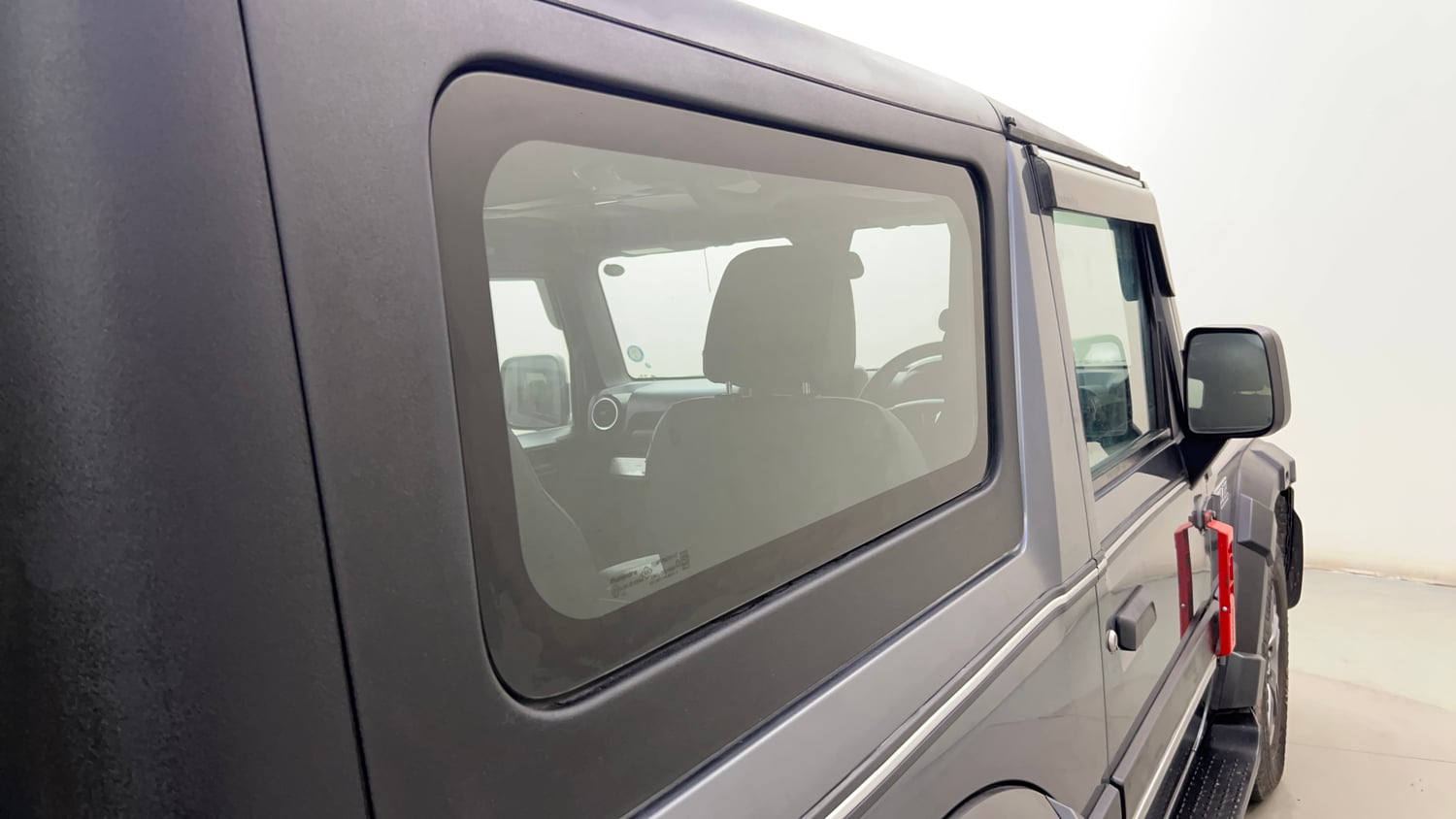 Used 2023 mahindra Thar LX Hard Top Petrol MT 4WD Petrol Manual interior RIGHT REAR DOOR OPEN VIEW