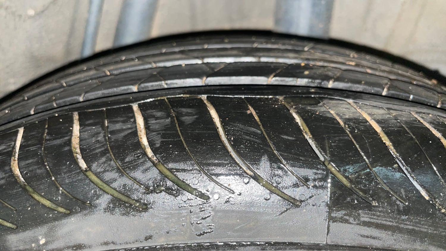Used 2019 Honda WR-V VX MT Petrol Petrol Manual tyres LEFT REAR TYRE TREAD VIEW