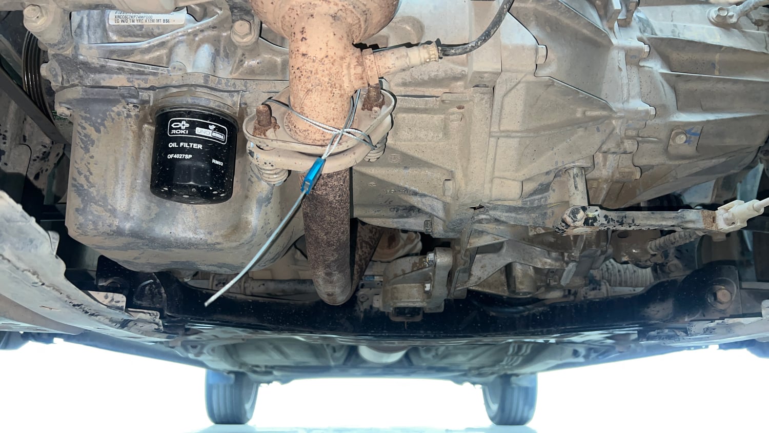 Used 2019 Maruti Suzuki Baleno Zeta Petrol Manual extra FRONT LEFT UNDERBODY VIEW