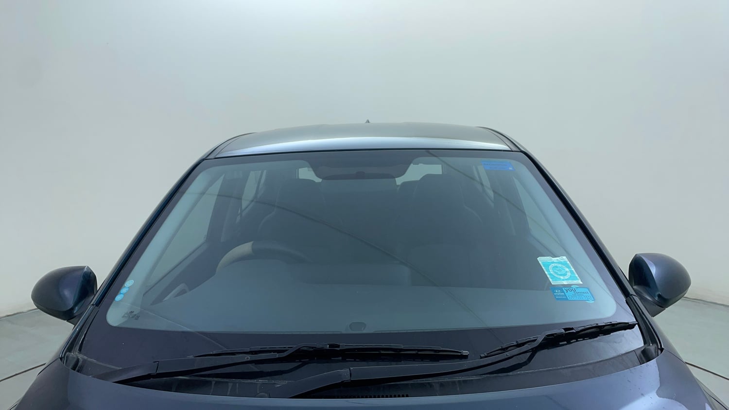 Used 2023 Hyundai Grand i10 Nios Magna 1.2 Kappa VTVT Petrol Manual exterior FRONT WINDSHIELD VIEW