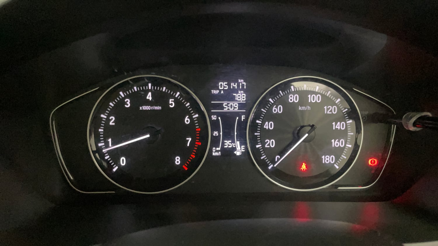 Used 2023 Honda Amaze VX MT 1.2 Petrol Petrol Manual interior CLUSTERMETER VIEW