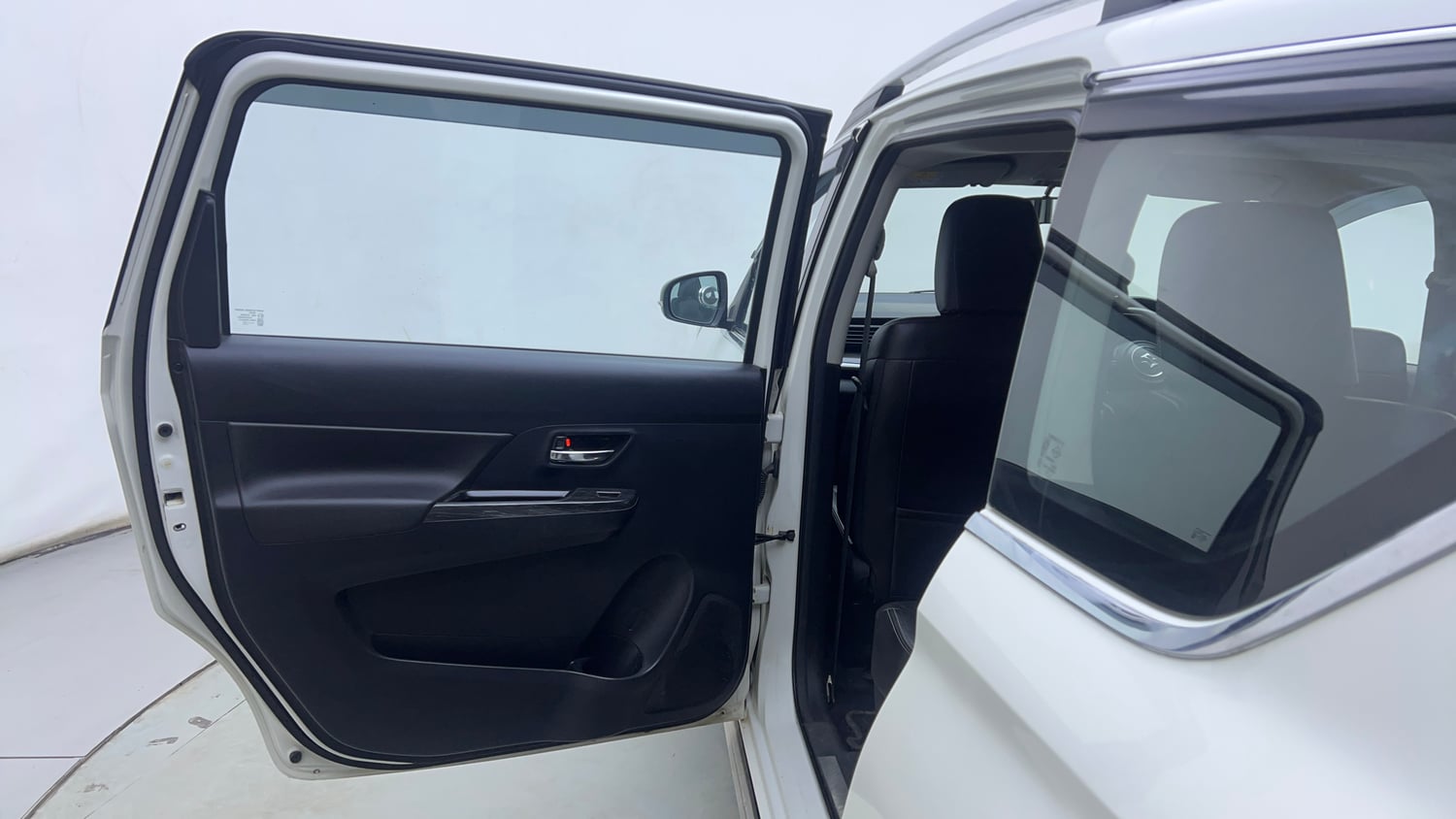 Used 2022 Maruti Suzuki XL6 Alpha AT Petrol Petrol Automatic interior LEFT REAR DOOR OPEN VIEW