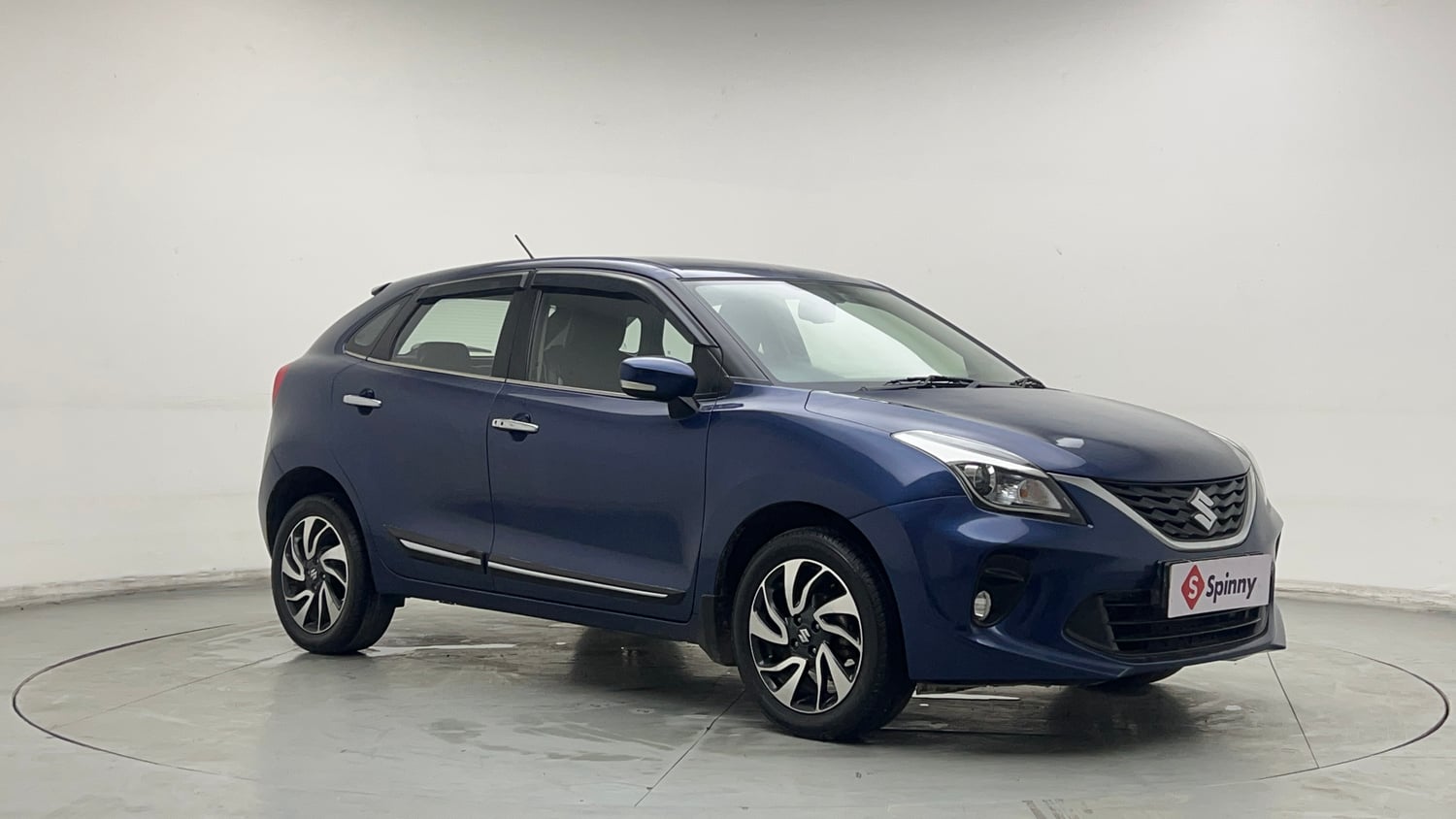 Used 2019 Maruti Suzuki Baleno Zeta Petrol Manual exterior RIGHT FRONT CORNER VIEW