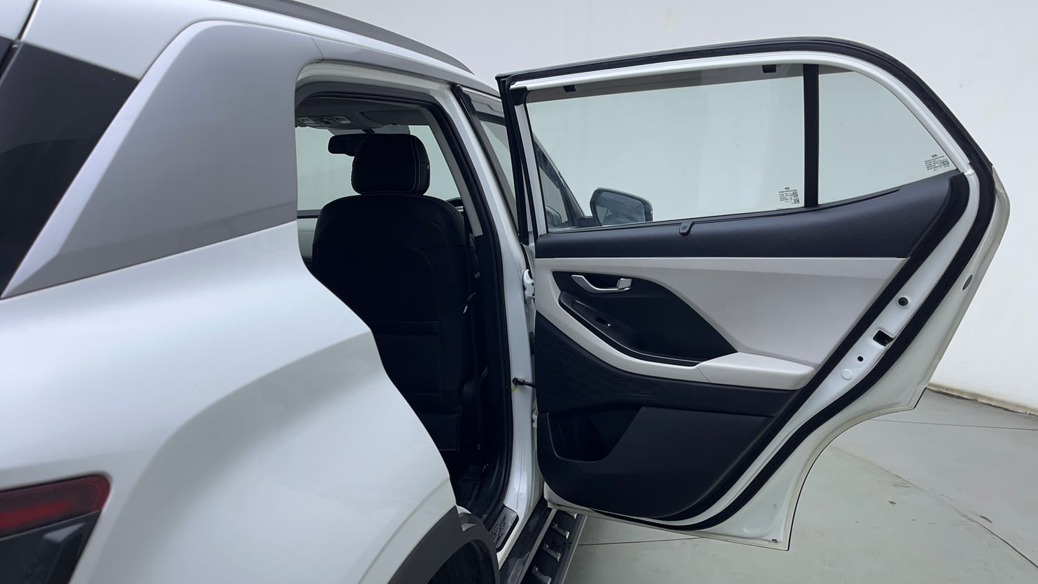 Used 2023 Hyundai Creta SX 1.5 Petrol Petrol Manual interior RIGHT REAR DOOR OPEN VIEW