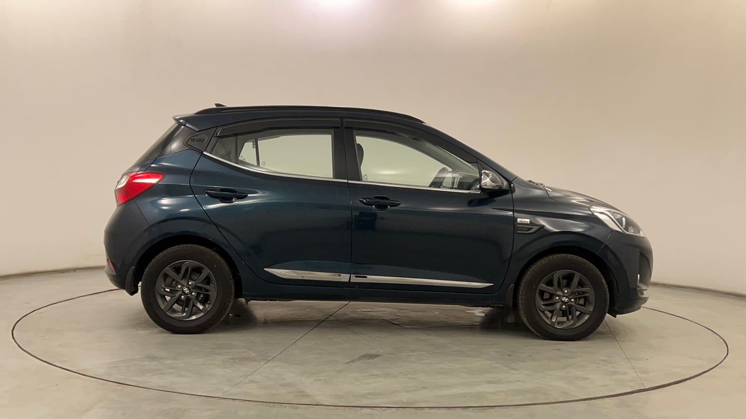 Used 2021 Hyundai Grand i10 Nios Sportz AMT 1.2 Kappa VTVT Petrol Automatic exterior RIGHT SIDE VIEW