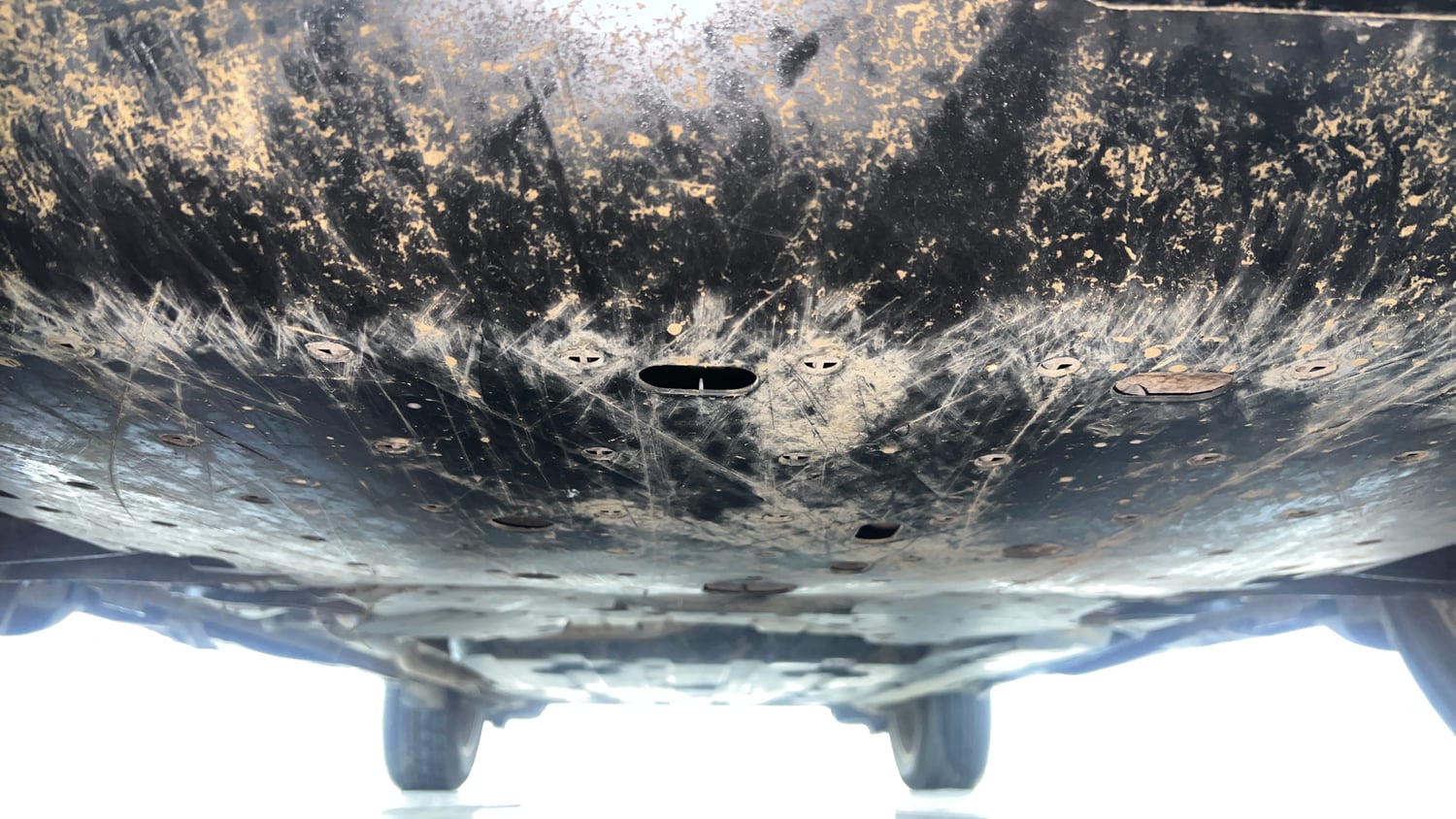 Used 2023 Honda Elevate VX MT Petrol Manual extra FRONT LEFT UNDERBODY VIEW