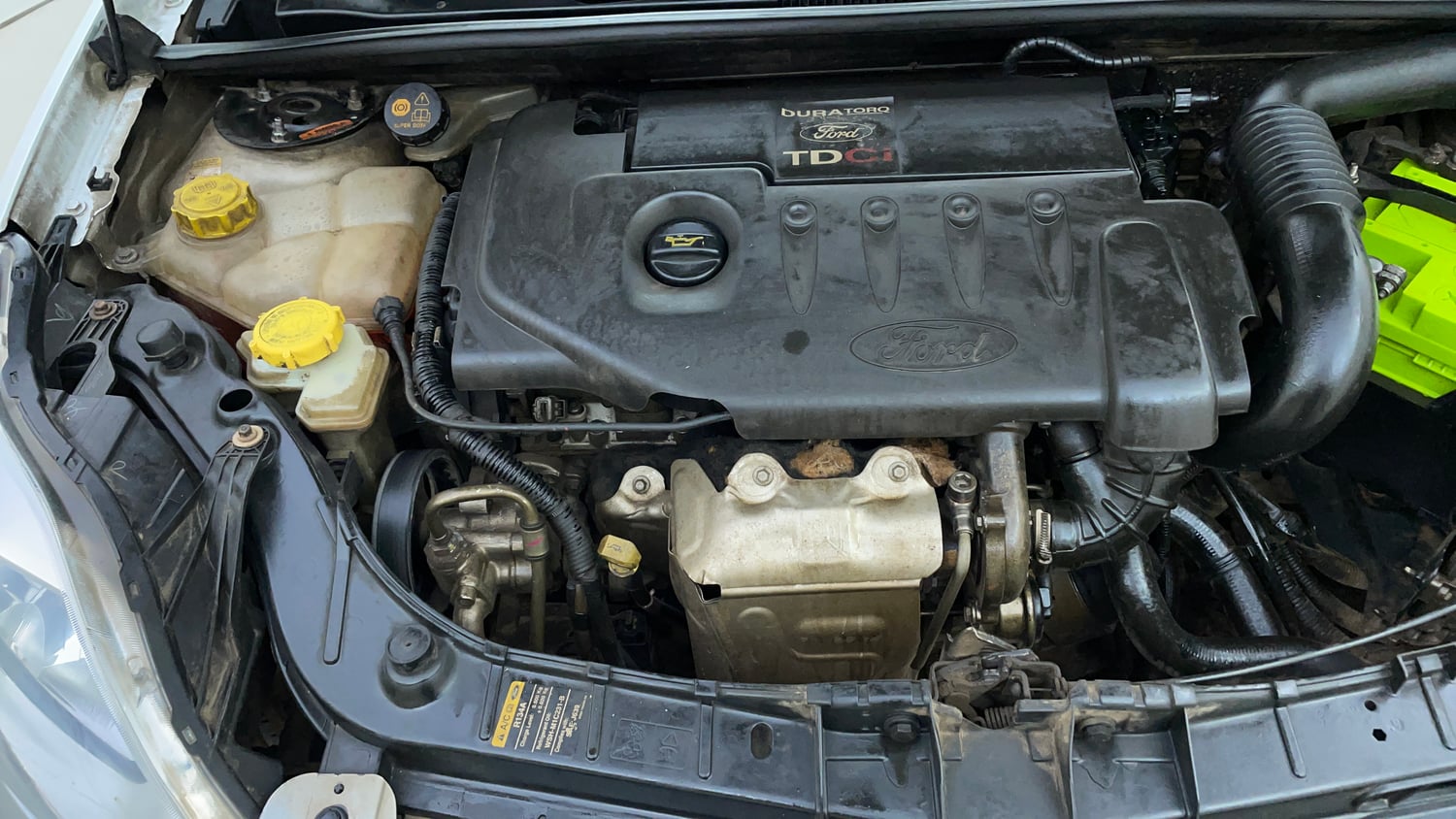 Used 2014 Ford Figo Duratorq Diesel ZXI 1.4 Diesel Manual engine ENGINE RIGHT SIDE VIEW