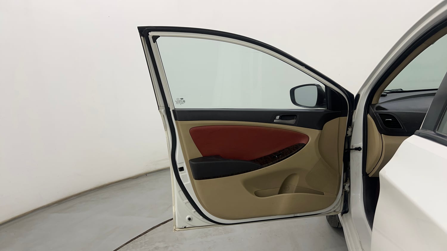 Used 2016 Hyundai Verna 1.6 CRDI S AT Diesel Automatic interior LEFT FRONT DOOR OPEN VIEW