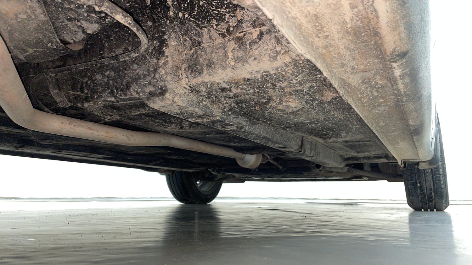 Used 2023 Hyundai Grand i10 Nios Magna 1.2 Kappa VTVT Petrol Manual extra REAR RIGHT UNDERBODY VIEW