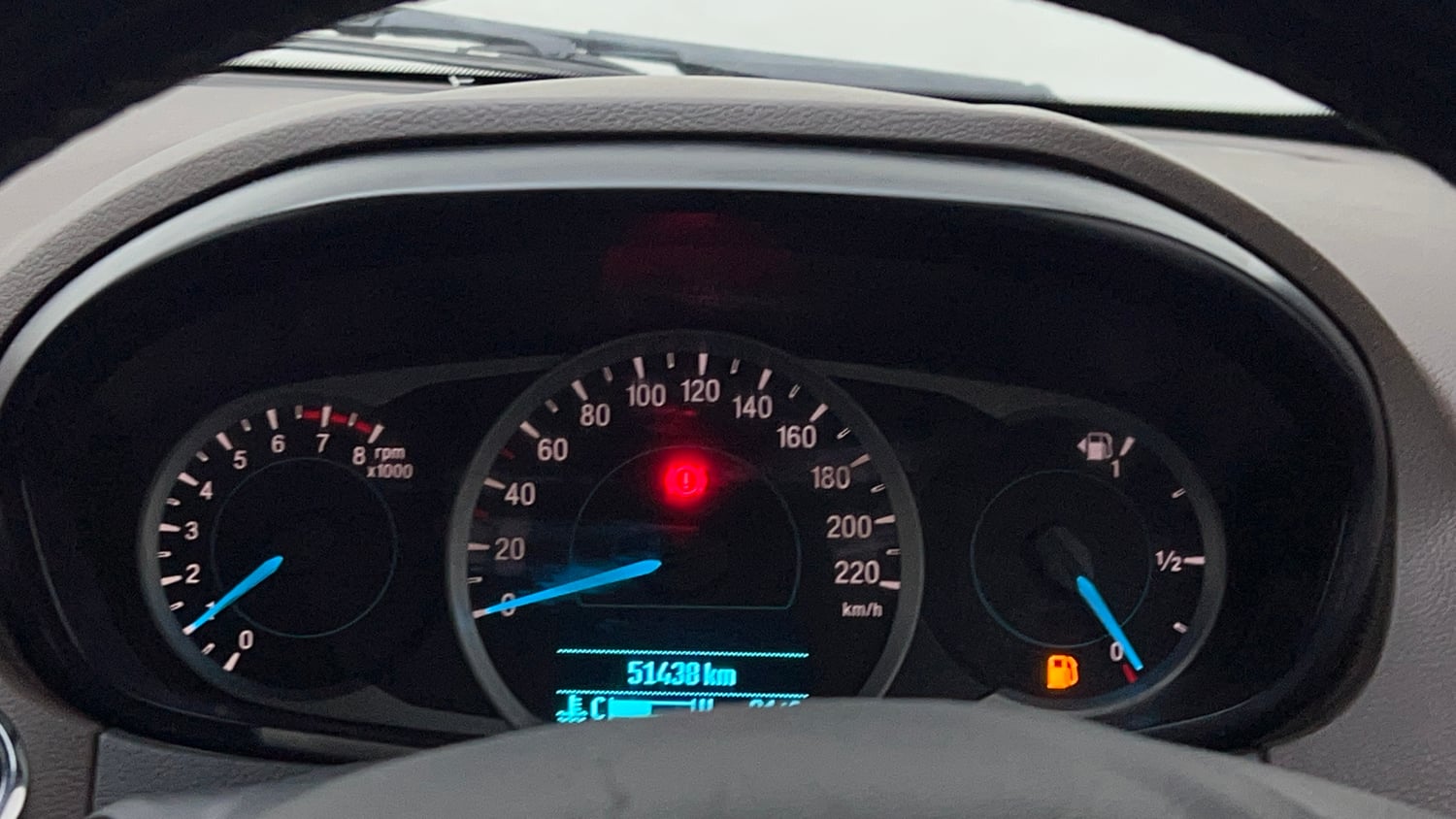 Used 2019 Ford Freestyle Titanium 1.2 Ti-VCT Petrol Manual interior CLUSTERMETER VIEW