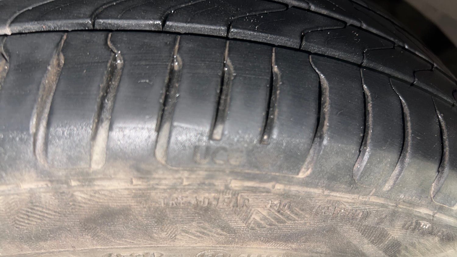 Used 2021 Honda City ZX CVT Petrol Petrol Automatic tyres RIGHT FRONT TYRE TREAD VIEW