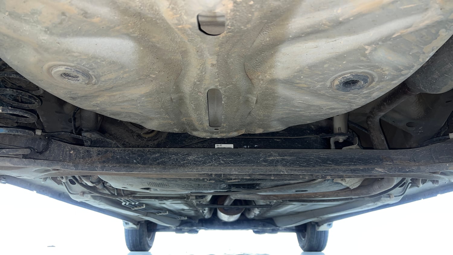 Used 2018 Maruti Suzuki Baleno Delta 1.2 Petrol Manual extra REAR UNDERBODY VIEW (TAKEN FROM REAR)