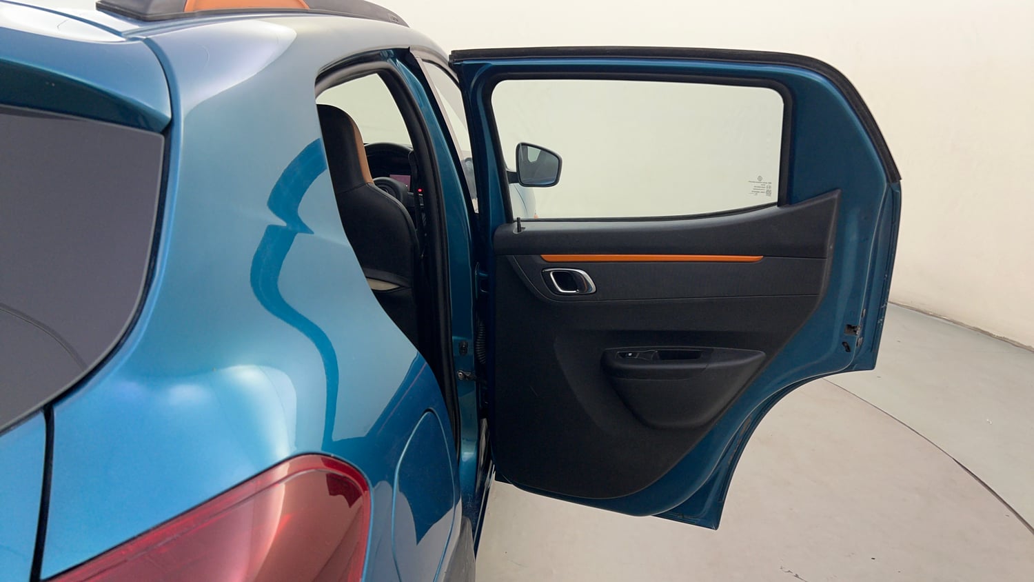Used 2019 Renault Kwid CLIMBER 1.0 Opt Petrol Manual interior RIGHT REAR DOOR OPEN VIEW