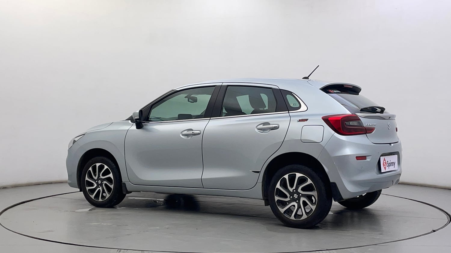Used 2023 Maruti Suzuki Baleno Alpha AGS Petrol Automatic exterior LEFT REAR CORNER VIEW