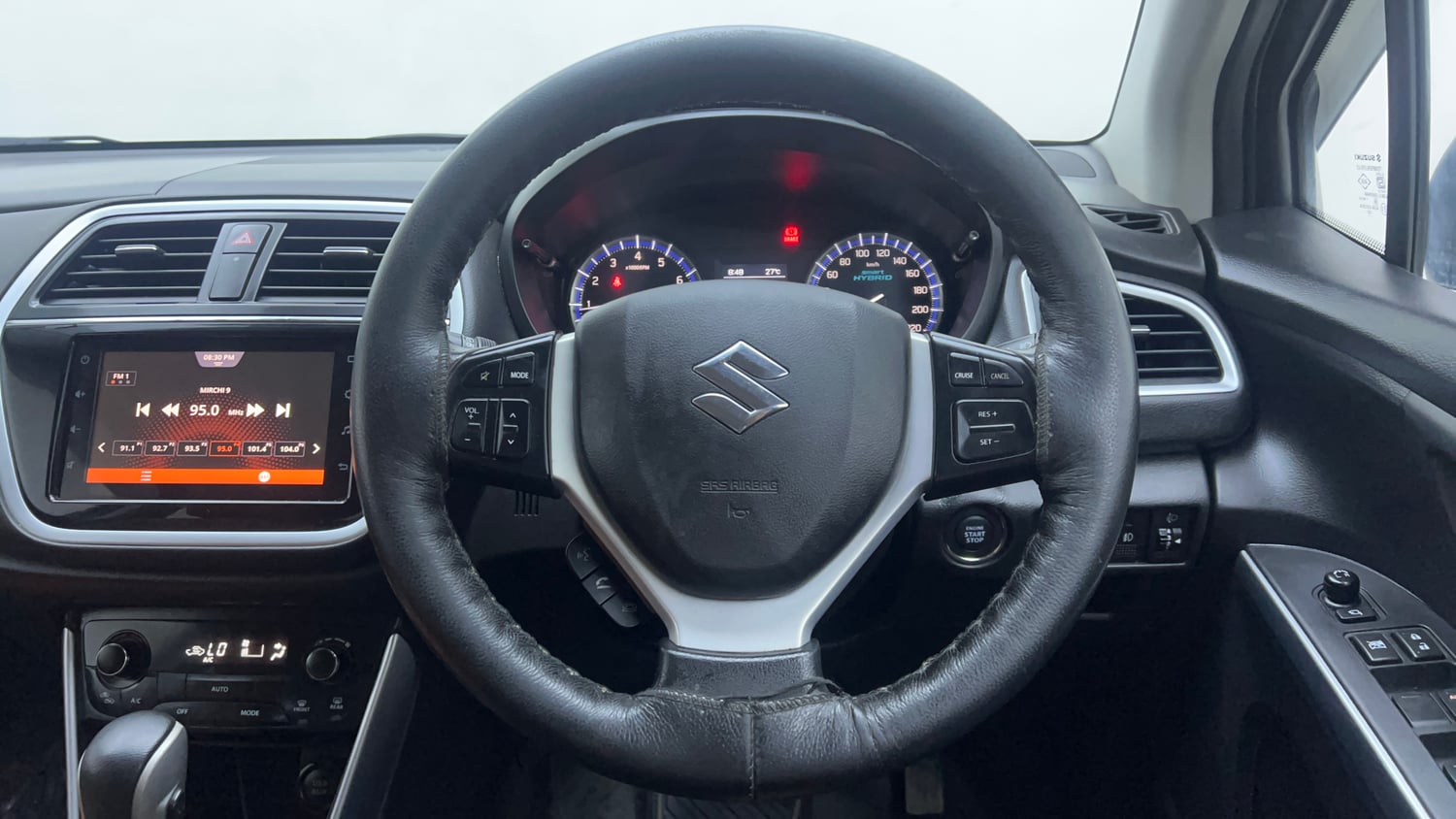 Used 2021 Maruti Suzuki S-Cross Zeta AT Petrol Automatic interior STEERING VIEW