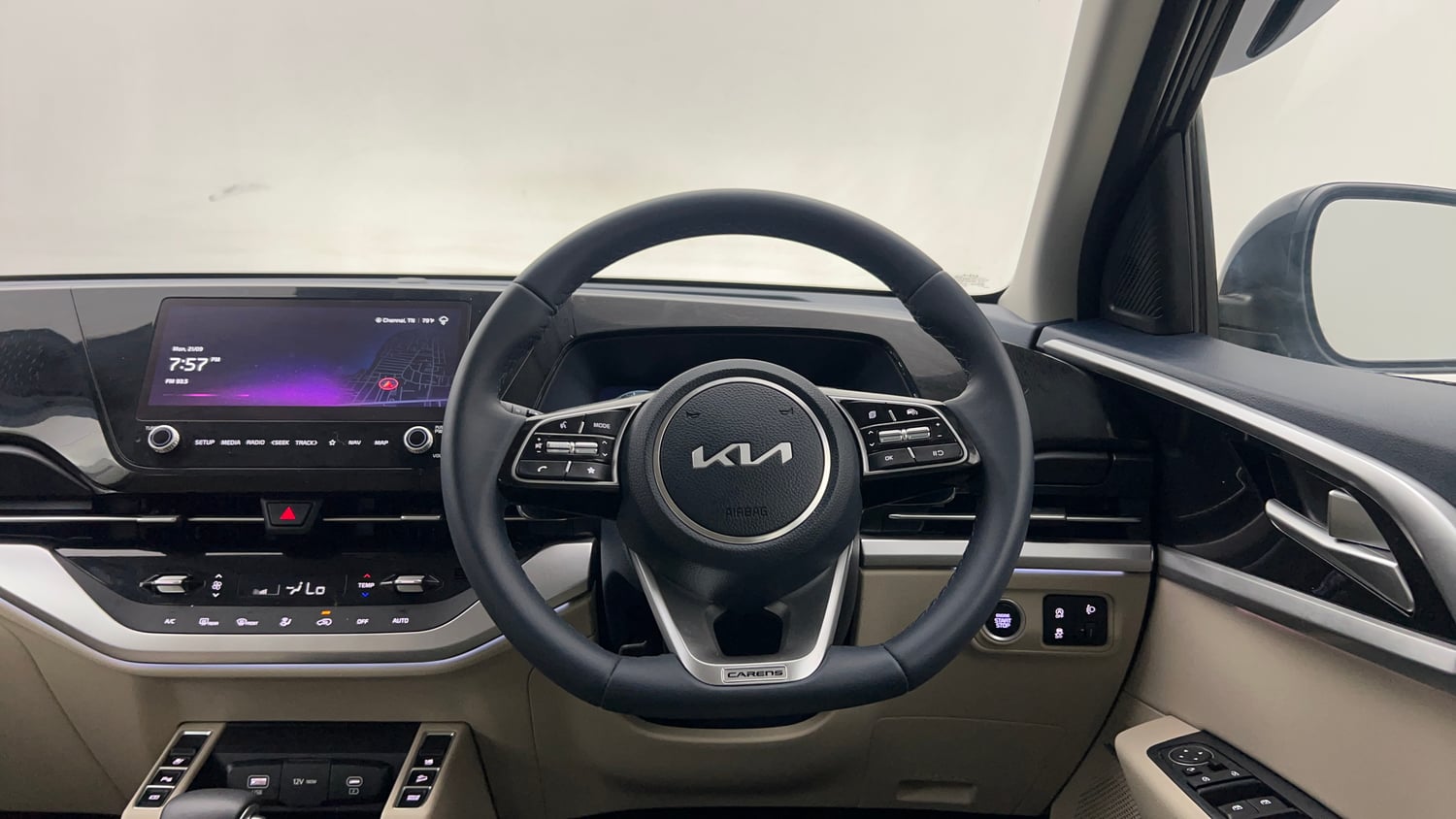 Used 2024 Kia Carens Luxury Plus 1.5 Diesel AT 7 STR Diesel Automatic interior STEERING VIEW