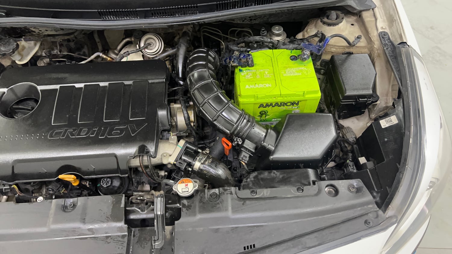 Used 2016 Hyundai Verna 1.6 CRDI S AT Diesel Automatic engine ENGINE LEFT SIDE VIEW