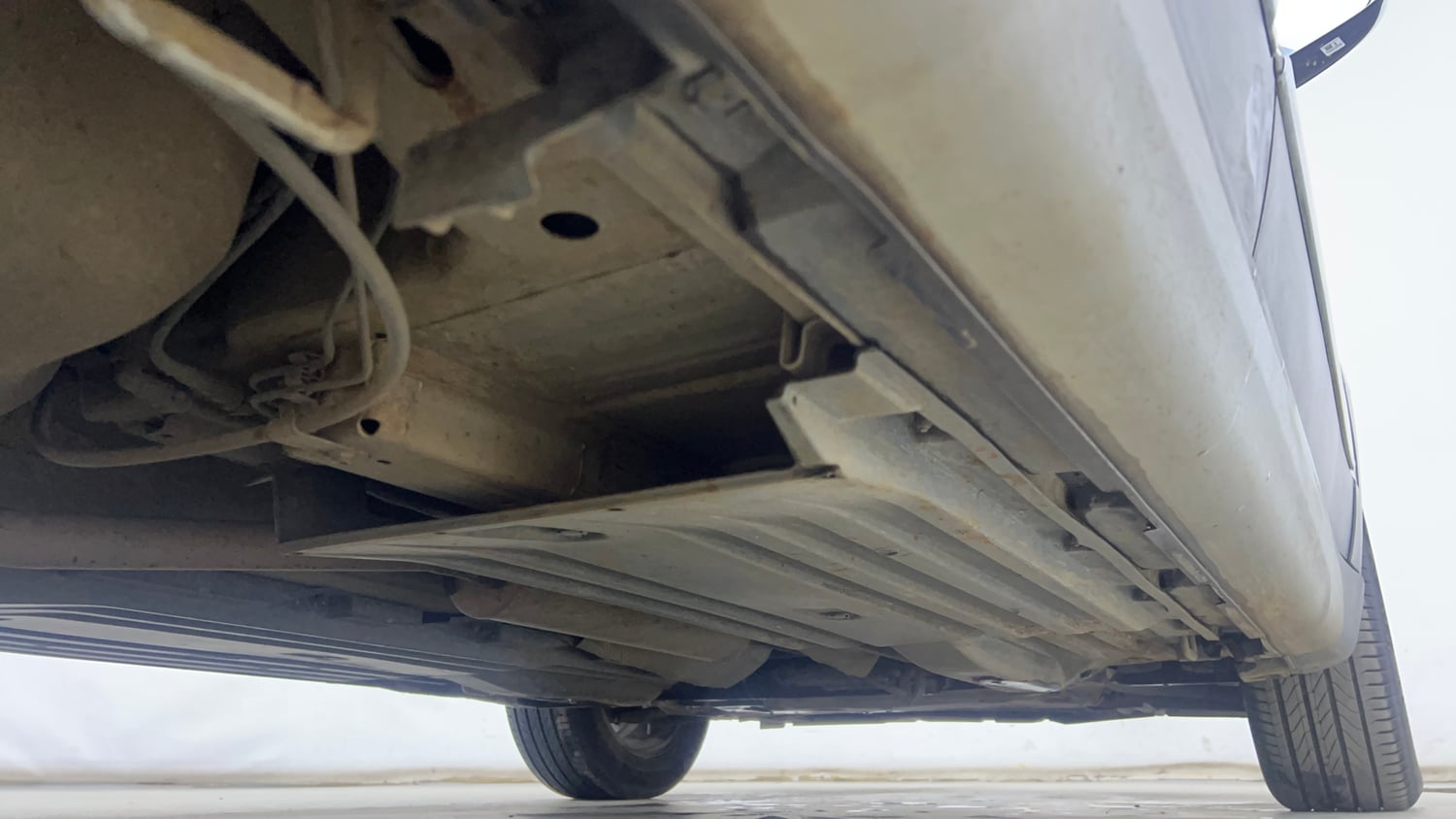 Used 2021 Maruti Suzuki S-Cross Zeta AT Petrol Automatic extra REAR RIGHT UNDERBODY VIEW