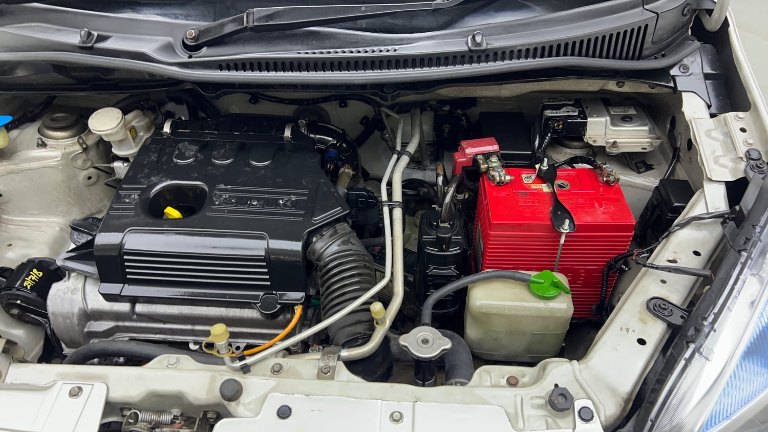 Used 2016 Maruti Suzuki Wagon R 1.0 VXI AMT Petrol Automatic engine ENGINE LEFT SIDE VIEW