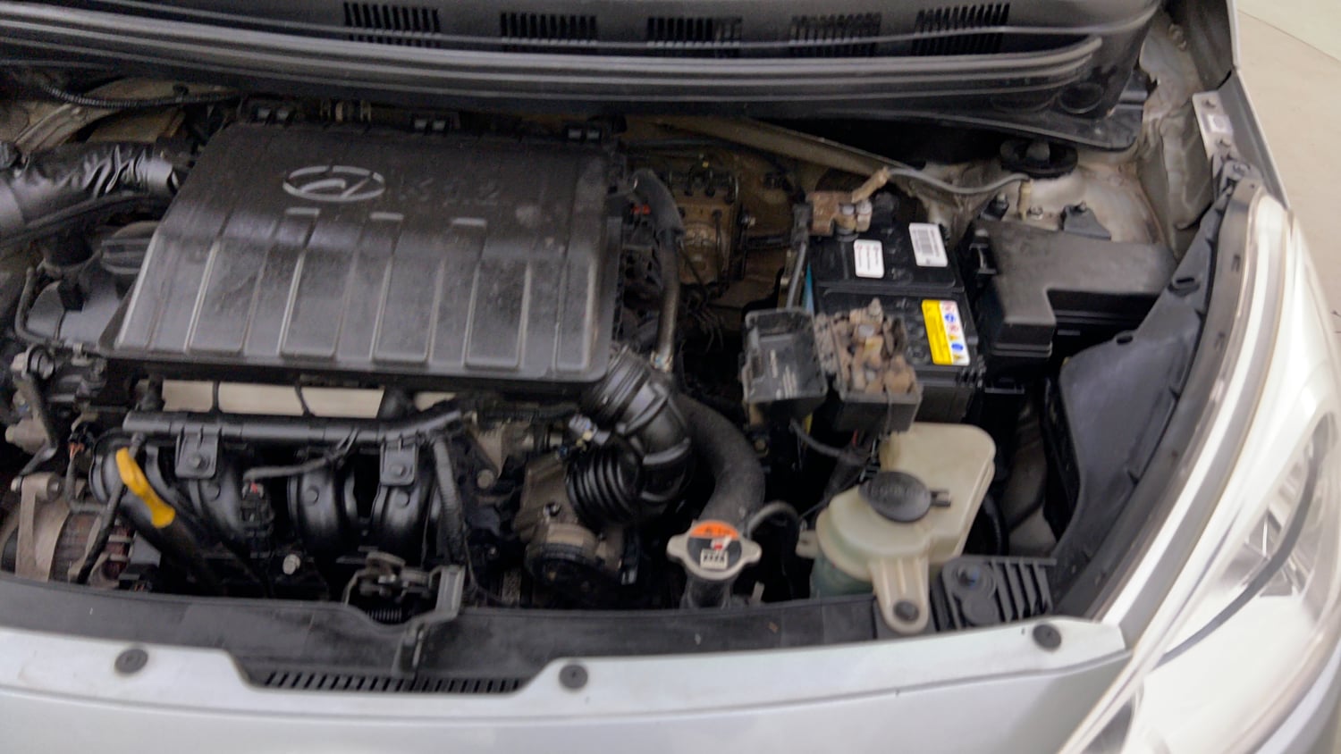 Used 2019 Hyundai Grand i10 Asta 1.2 Kappa VTVT Petrol Manual engine ENGINE LEFT SIDE VIEW