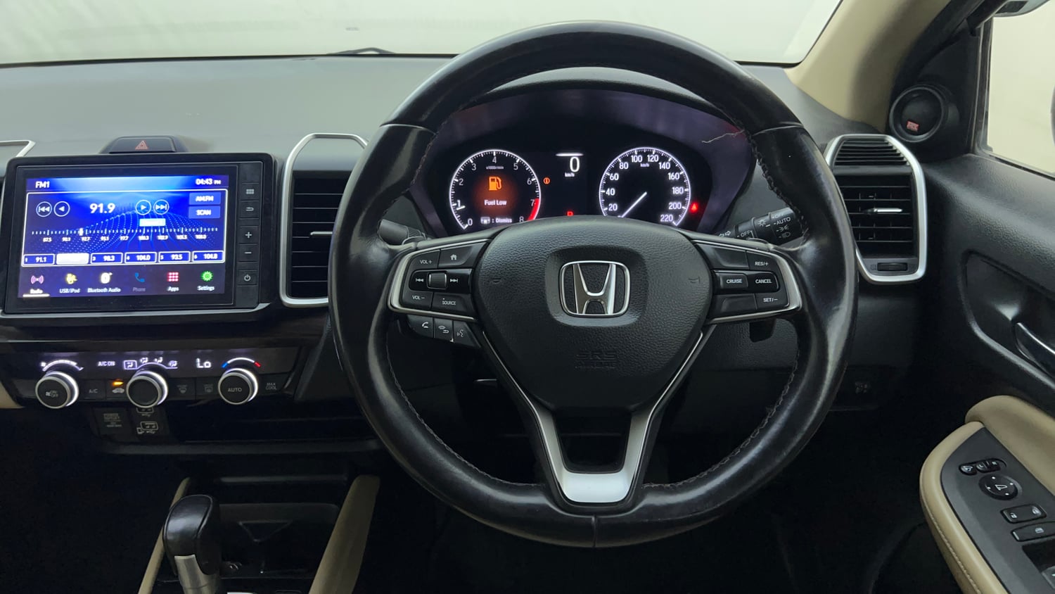 Used 2021 Honda City ZX CVT Petrol Petrol Automatic interior STEERING VIEW