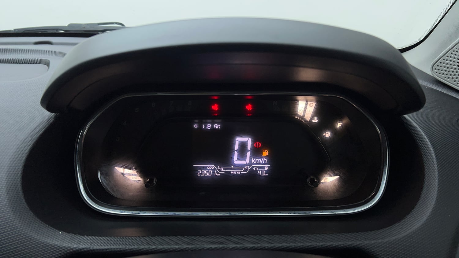 Used 2025 Tata Tiago XE Petrol Manual interior CLUSTERMETER VIEW